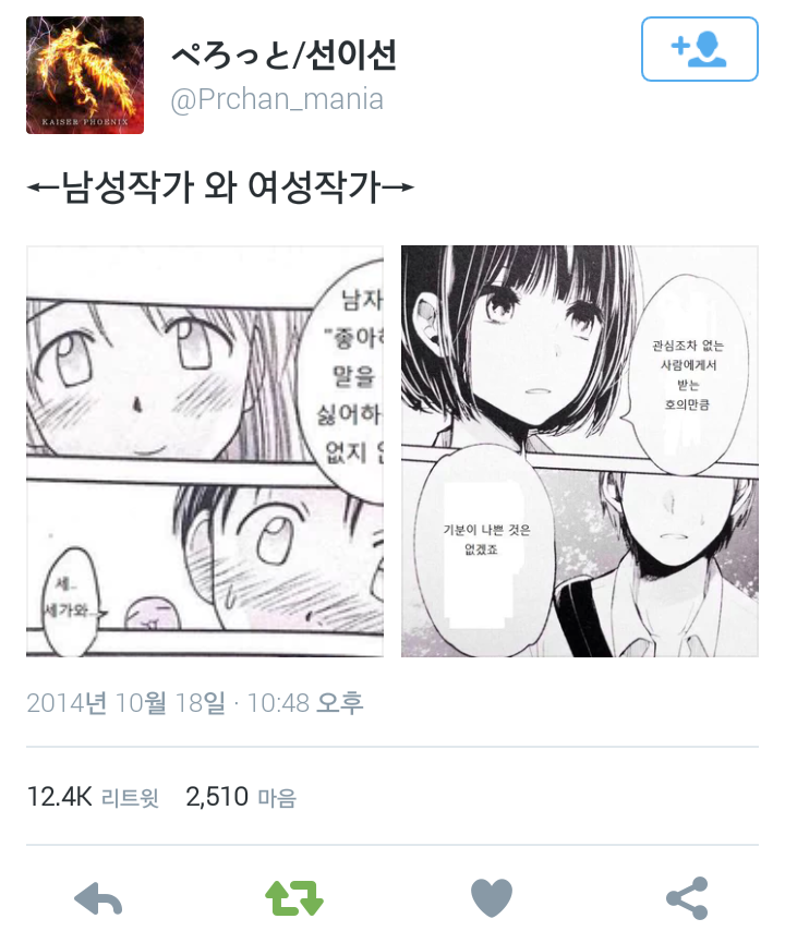 남성 작가와 여성 작가의 차이점 | 인스티즈