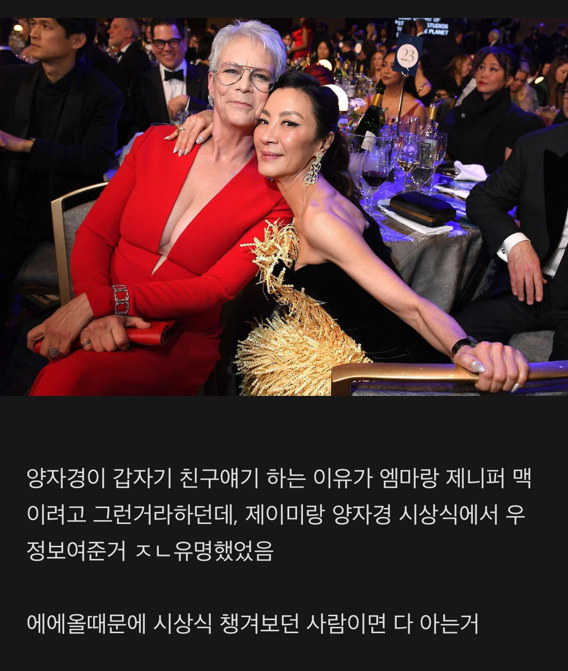 오스카 시상식 기념: 1년 전 엠마스톤-양자경 인종차별 이슈 정리글.jpg | 인스티즈