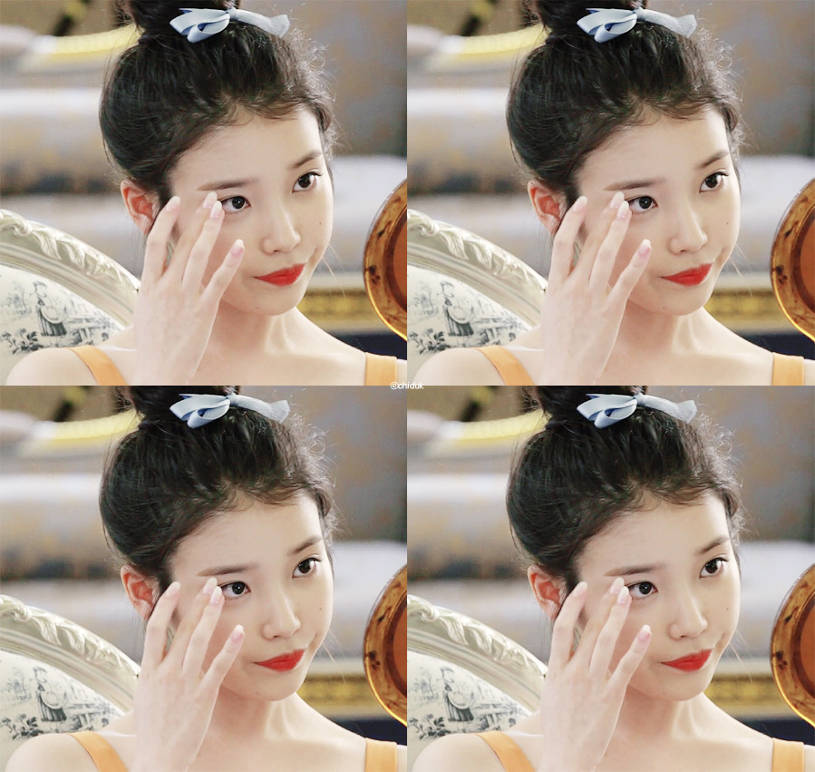 똥머리 아이유.jpgif | 인스티즈