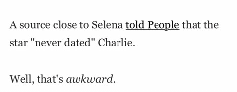 셀레나 고메즈와 찰리 푸스는 사귄걸까 안사귄걸까 | 인스티즈