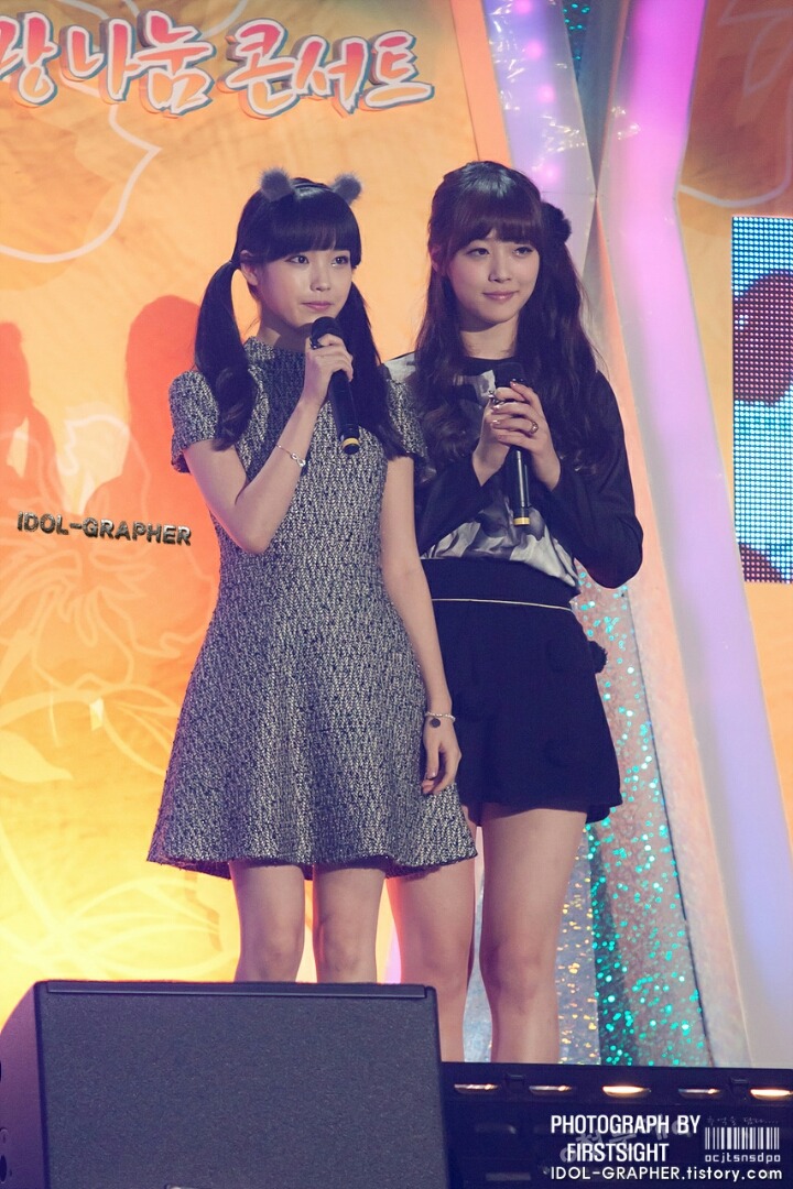 아이유와 설리 투샷 | 인스티즈