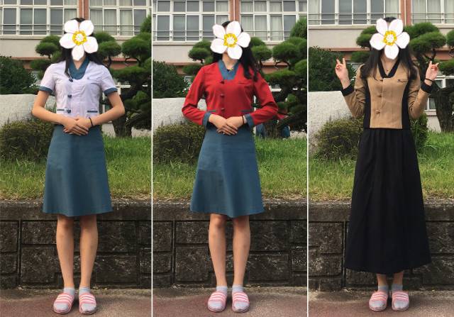 진주 삼현여고의 한복 교복.jpg | 인스티즈