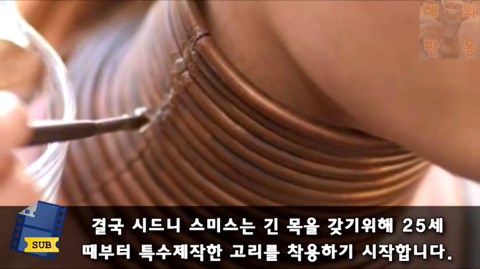 목 길이를 늘리기 위해 5년간 원주민들의 고리를 착용하고 다닌 미국인 | 인스티즈