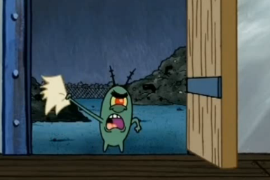 [스폰지밥] 집게사장과 플랑크톤이 사이 안 좋아지게 된 계기.jpg | 인스티즈