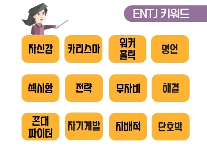 MBTI, ENTJ 엔티제 완벽 정리 | 인스티즈