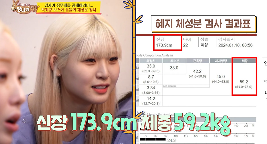 몸무게 60키로면 말이 안되는 거라는 치어리더들...jpg | 인스티즈