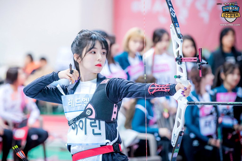 이번 설 아육대에서 양궁하는 아이린.jpg | 인스티즈