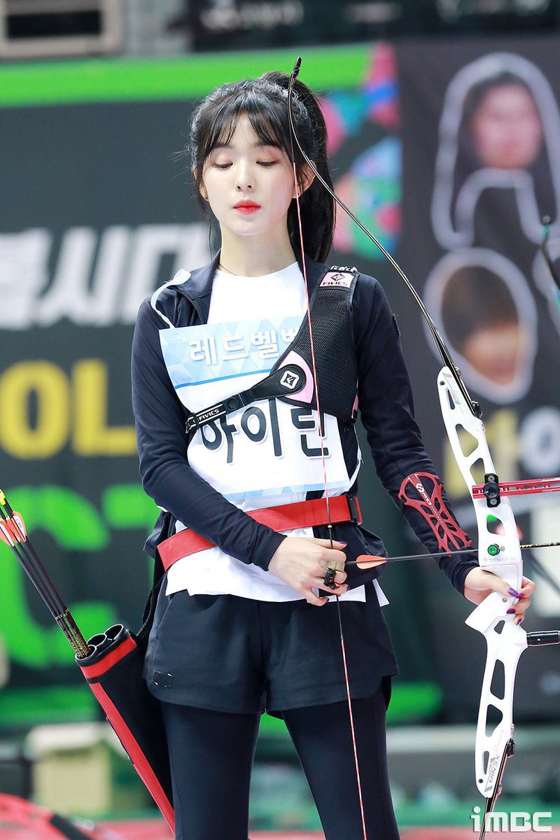 이번 설 아육대에서 양궁하는 아이린.jpg | 인스티즈