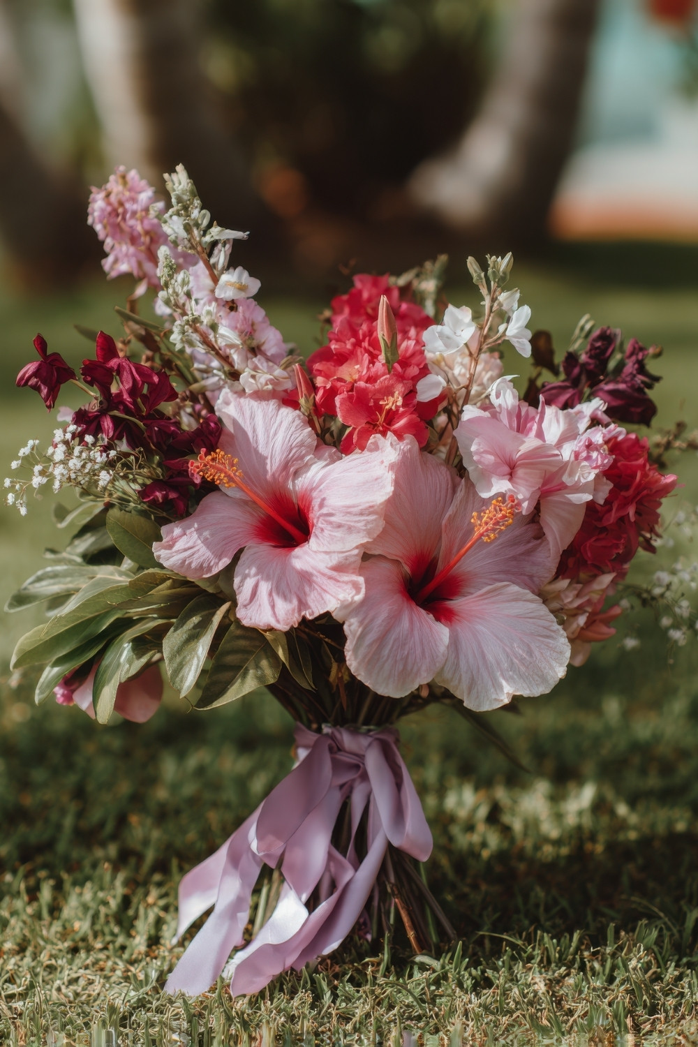 세상 아름다운 하와이 무궁화 꽃다발 | 인스티즈