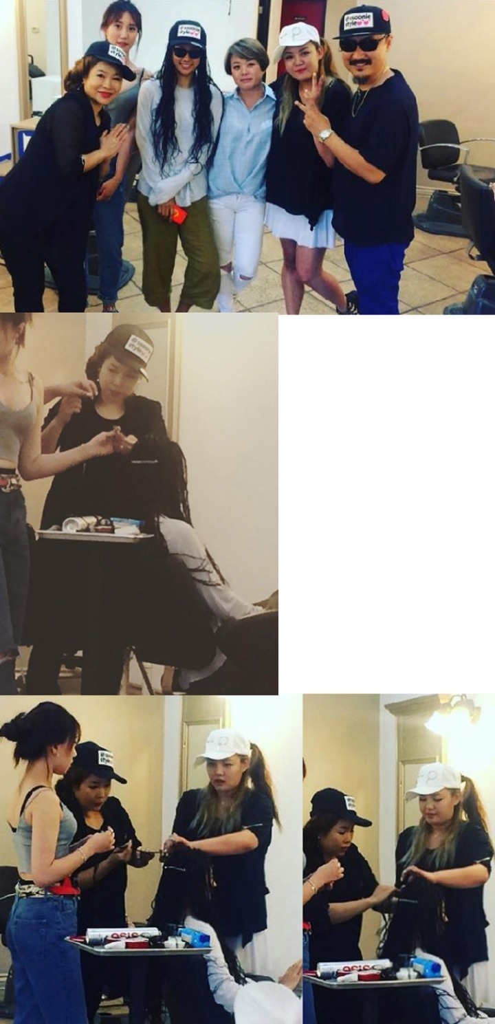 LA가서 레게머리한 이효리 | 인스티즈