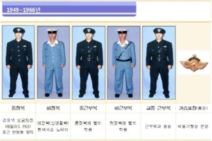 우리나라 경찰 제복 변천사.jpg | 인스티즈