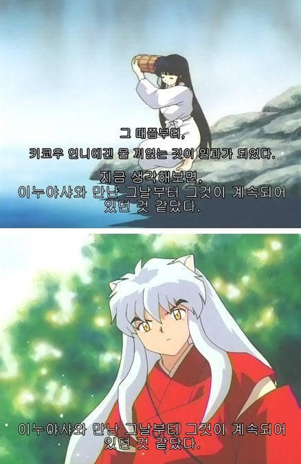 이누야샤와 금강이 서로 사랑할 수 밖에 없었던 이유 | 인스티즈