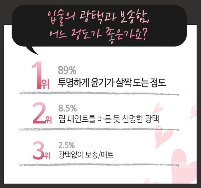 남자들이 선호하는 여자의 립 메이크업은? | 인스티즈