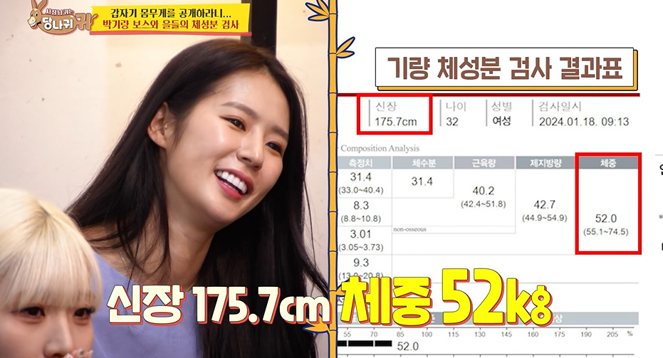 몸무게 60키로면 말이 안되는 거라는 치어리더들...jpg | 인스티즈