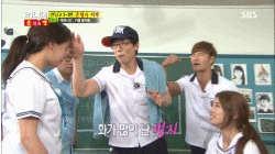 [런닝맨] 훈훈한 송지효와 남자멤버들4-유재석 | 인스티즈