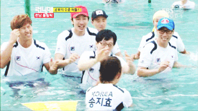 [런닝맨] 훈훈한 송지효와 남자멤버들4-유재석 | 인스티즈