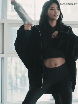 트레이닝 복 입은 러블리즈 미주.gif | 인스티즈