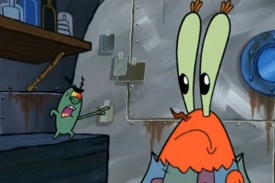 [스폰지밥] 집게사장과 플랑크톤이 사이 안 좋아지게 된 계기.jpg | 인스티즈