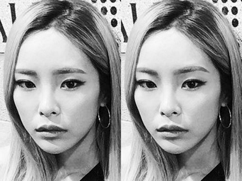 여자연예인 일자눈썹에 산 만들기 | 인스티즈