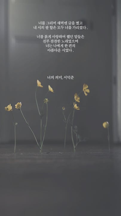 개인적으로 너무 좋아하는 서덕준시 모음.jpg | 인스티즈