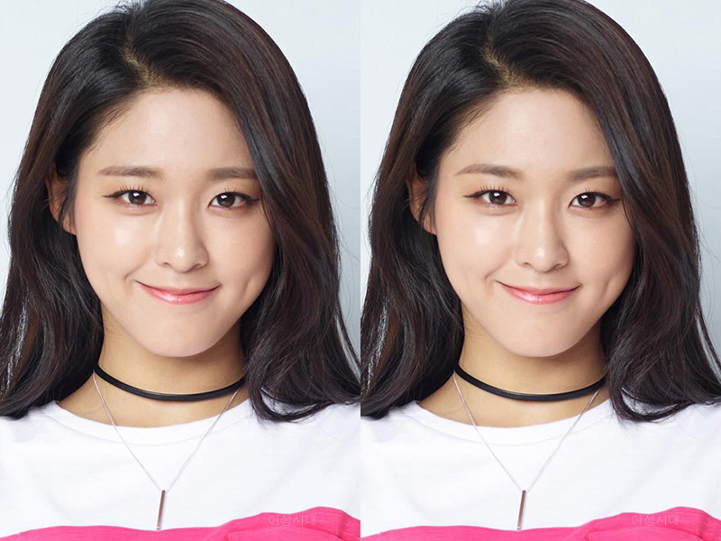 여자연예인 일자눈썹에 산 만들기 | 인스티즈