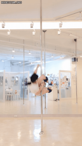 감탄나오는 폴댄스 코어력.gif | 인스티즈
