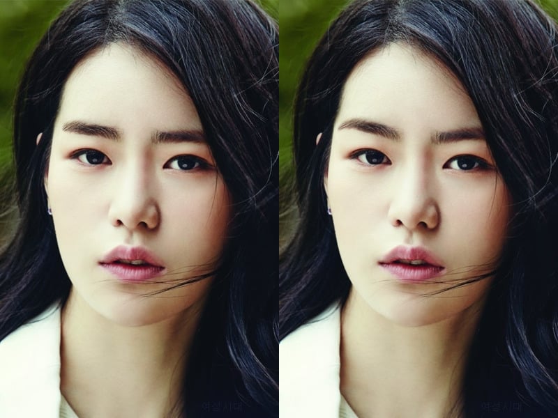 여자연예인 일자눈썹에 산 만들기 | 인스티즈