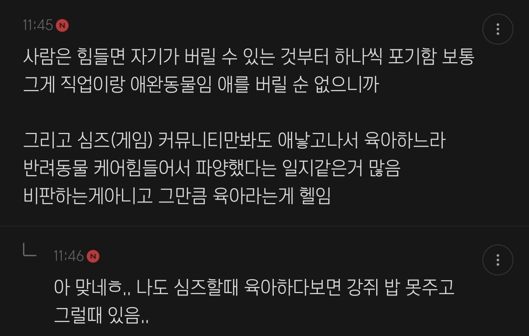 출산하면 키우던 반려동물한테 정떨어진다는거 충격인 달글 | 인스티즈