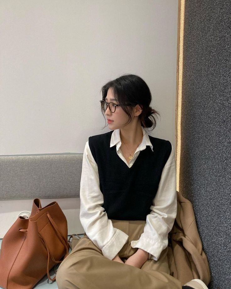 (스압) 같은 바지 돌려 입는 20대 이상 여들이 참고하기 좋은 가을 코디 모음 | 인스티즈