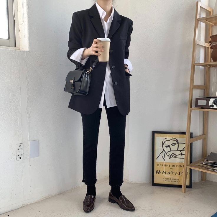(스압) 같은 바지 돌려 입는 20대 이상 여들이 참고하기 좋은 가을 코디 모음 | 인스티즈