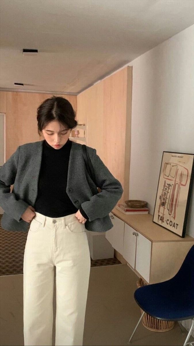 (스압) 같은 바지 돌려 입는 20대 이상 여들이 참고하기 좋은 가을 코디 모음 | 인스티즈