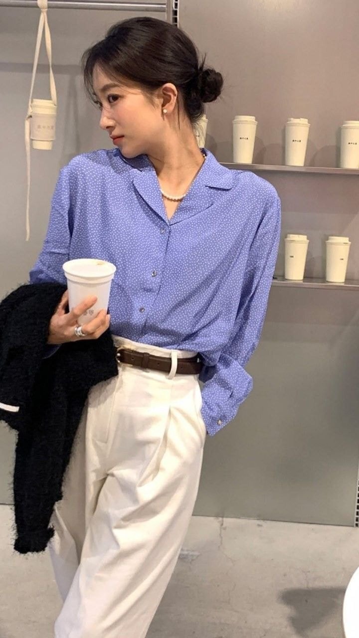 (스압) 같은 바지 돌려 입는 20대 이상 여들이 참고하기 좋은 가을 코디 모음 | 인스티즈