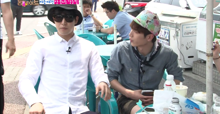 박민우가 멤버들한테 정색한 이유 (서강준의 조수석 매너) jpg | 인스티즈