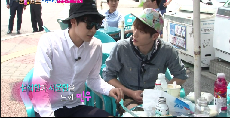 박민우가 멤버들한테 정색한 이유 (서강준의 조수석 매너) jpg | 인스티즈