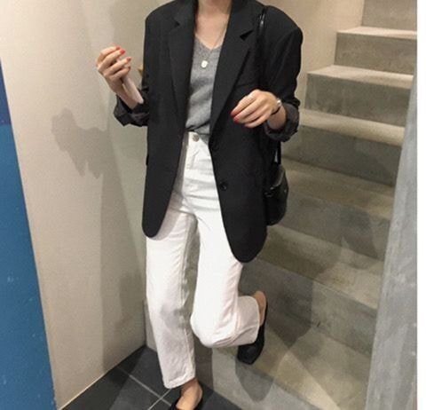 (스압) 같은 바지 돌려 입는 20대 이상 여들이 참고하기 좋은 가을 코디 모음 | 인스티즈