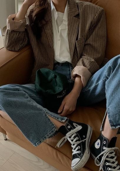 (스압) 같은 바지 돌려 입는 20대 이상 여들이 참고하기 좋은 가을 코디 모음 | 인스티즈