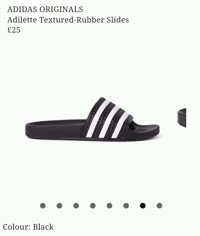 아디다스에서 실제로 팔고 있는 삼선슬리퍼 | 인스티즈