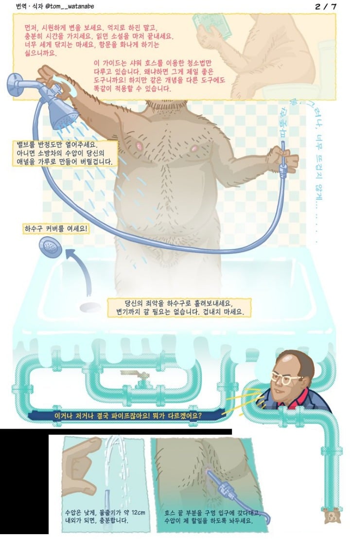 모텔가서 함부로 샤워 할 수 없는 이유 (게이 센조이+더러움주의) | 인스티즈