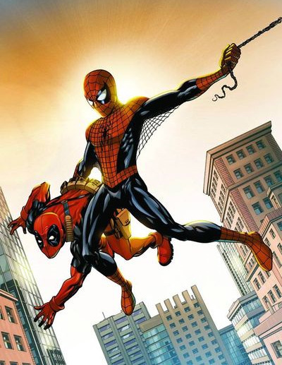 '덷거미'로 유명한 데드풀과 스파이더맨의 케미! | 인스티즈