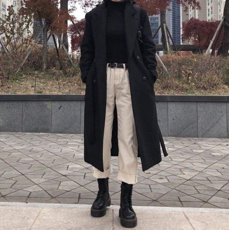 (스압) 같은 바지 돌려 입는 20대 이상 여들이 참고하기 좋은 가을 코디 모음 | 인스티즈