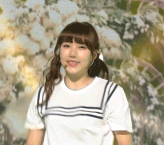 흔들리지 않는 여자아이돌 앞머리.gif | 인스티즈