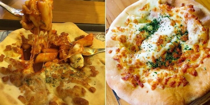 설빙 치즈 떡볶이 피자 실사.jpg | 인스티즈