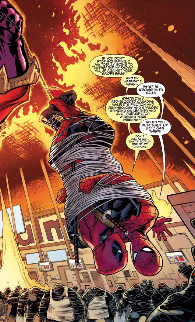 '덷거미'로 유명한 데드풀과 스파이더맨의 케미! | 인스티즈