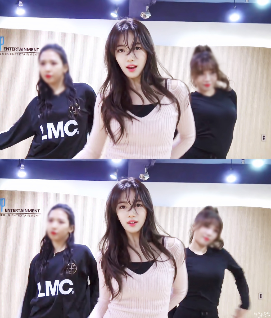 안무 연습하는 수지.gif | 인스티즈