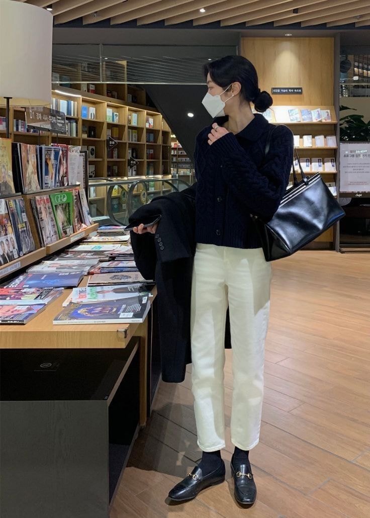 (스압) 같은 바지 돌려 입는 20대 이상 여들이 참고하기 좋은 가을 코디 모음 | 인스티즈