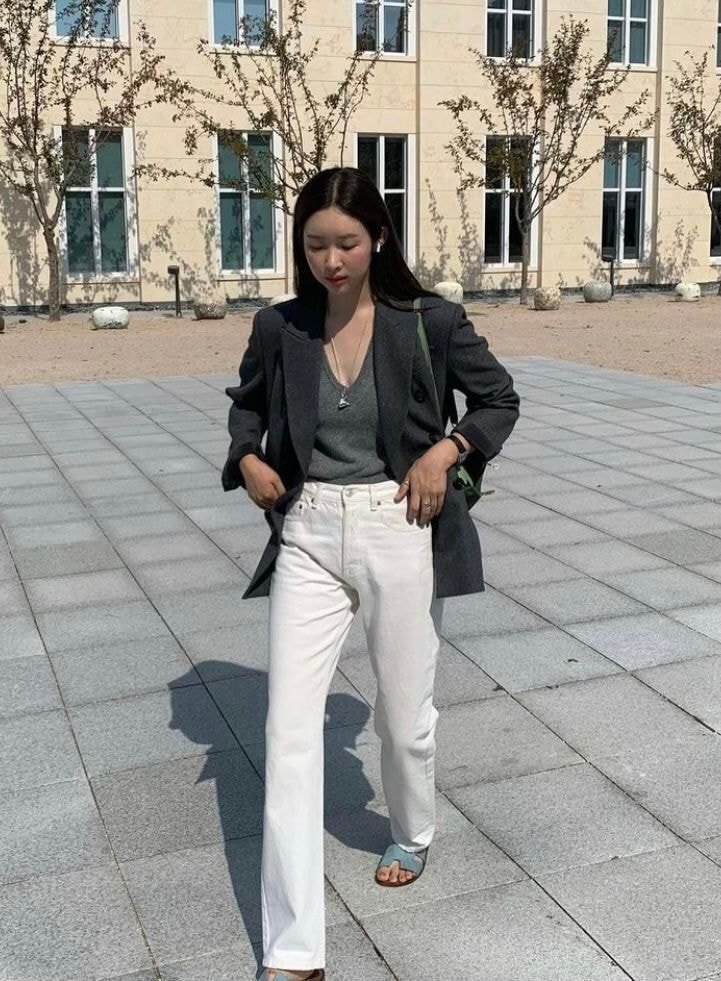 (스압) 같은 바지 돌려 입는 20대 이상 여들이 참고하기 좋은 가을 코디 모음 | 인스티즈