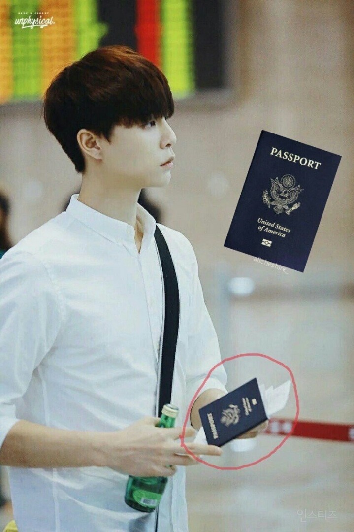 다국적 아이돌 그룹의 여권들.passport | 인스티즈