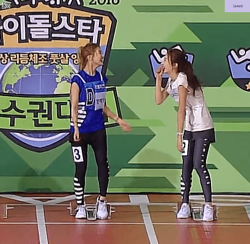 2016 추석 아육대 걸그룹 친목짤 | 인스티즈