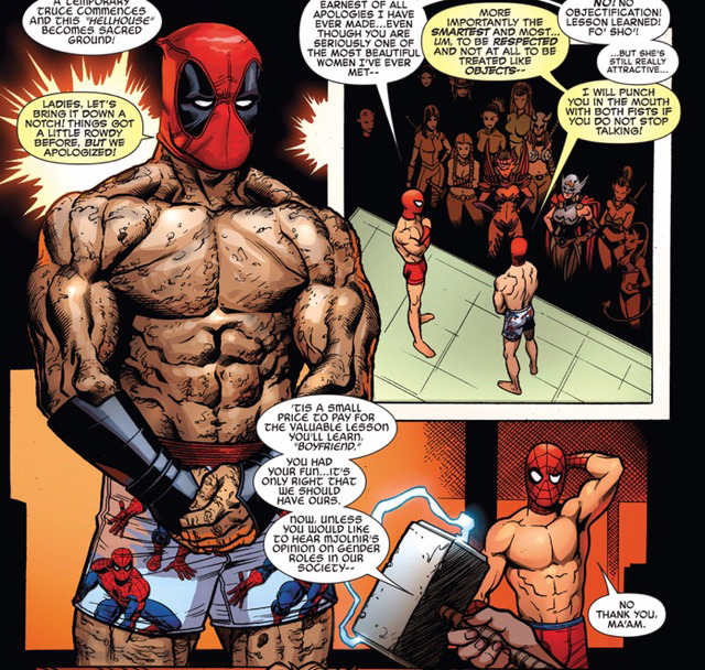 '덷거미'로 유명한 데드풀과 스파이더맨의 케미! | 인스티즈