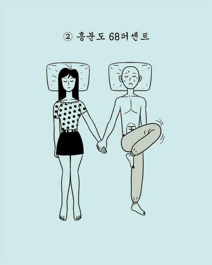 남자친구와 손만 잡고 자는 바람직한 방법.jpg | 인스티즈
